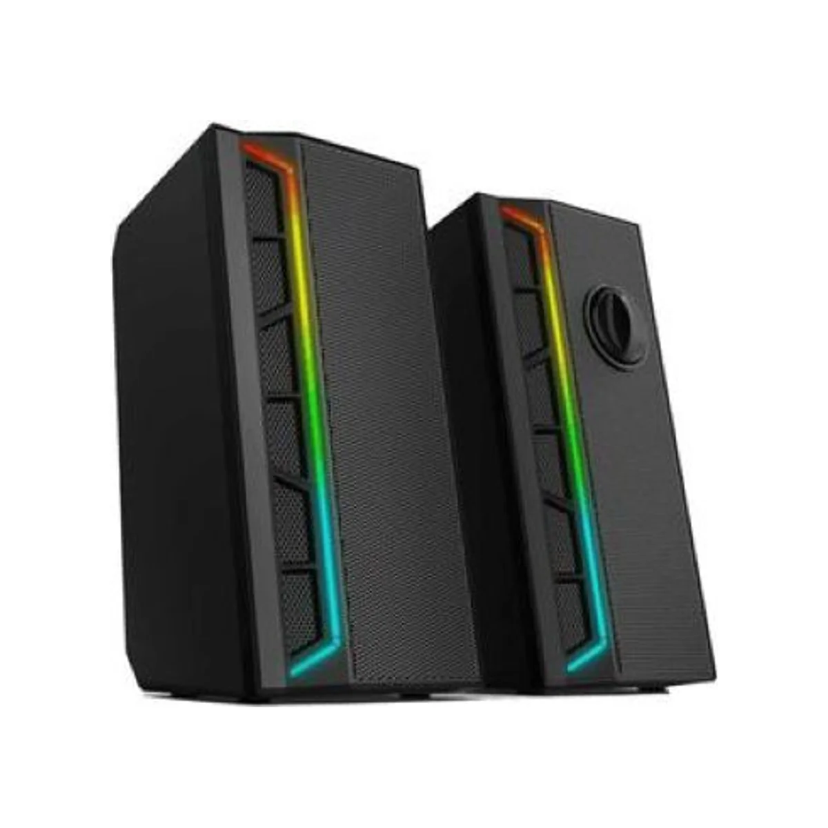REDRAGON GS580 Calliope RGB Stereo Gaming Speaker - Black (3W RMS, RGB Backlighting, USB/3.5mm) - GS580 view 3