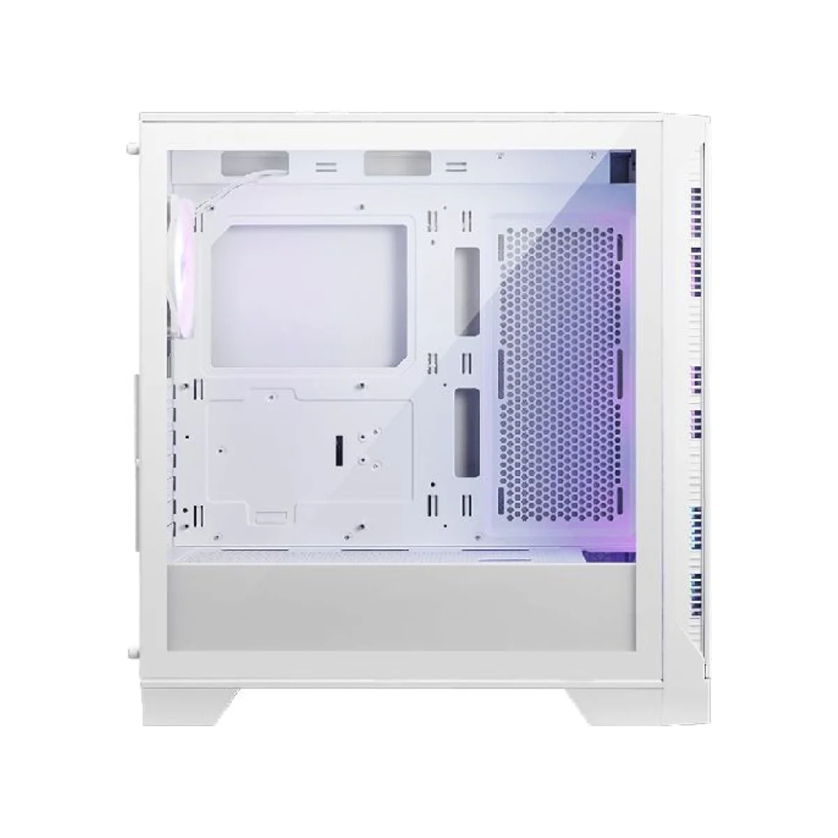 MSI MAG FORGE 320R Mid Tower Airflow ATX Gaming Case - White - 306-7G23W21-HH9 view 2