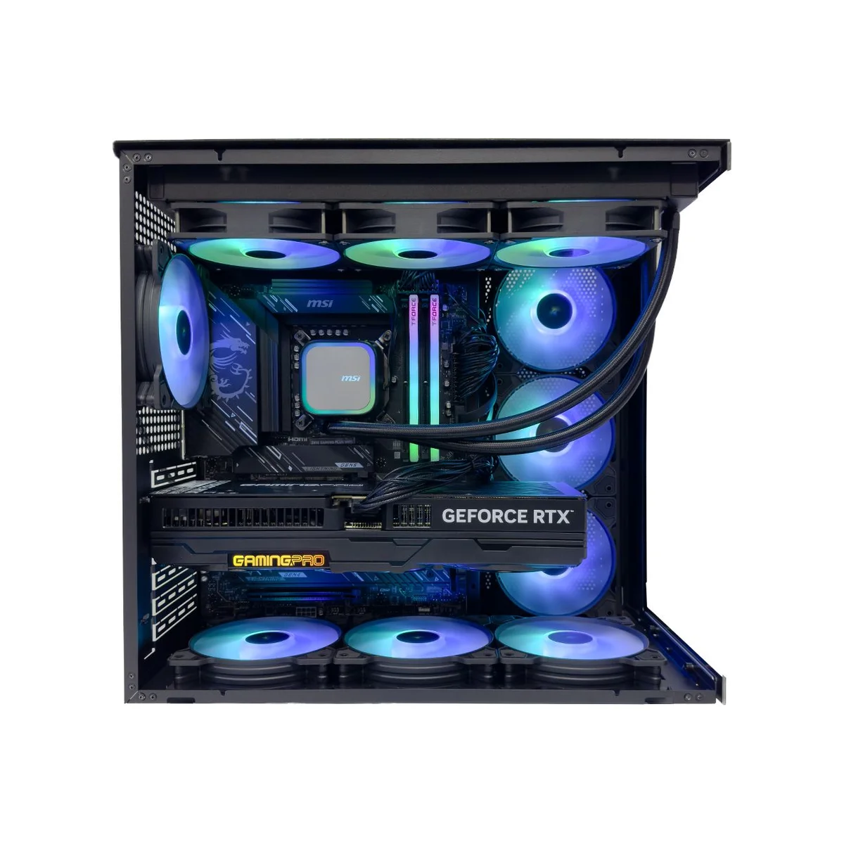 Gaming PC Delta Ultra 7 265KF, 32 GB DDR5 RAM, RTX 5080 16GB GPU - Gaming_PC_Delta view 3