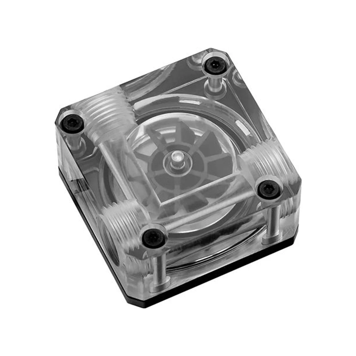 EKWB EK-Quantum Flow Indicator D-RGB – Black (G1/4" Plug, Visual Flow, Addressable RGB) - 3831109827178 view 3