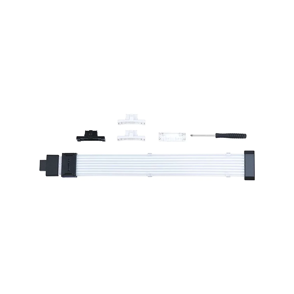 Lian Li Strimer Wireless 16-8 ARGB GPU 12+4pin Narrow Extension Cable - Black | PW16-81W view 4