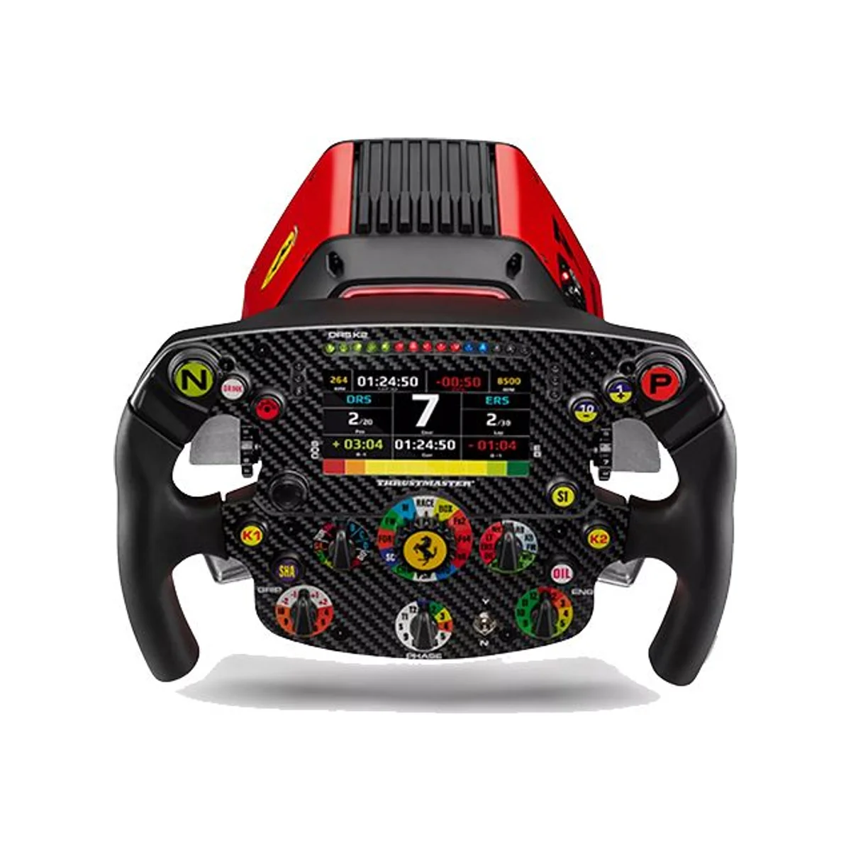 THRUSTMASTER T818 Ferrari SF1000 Simulator Wheel Direct Drive Force Feedback (10 Nm Torque, 4.3" Display, Quick Release) - TM-WHL-T818-SF1000 view 2