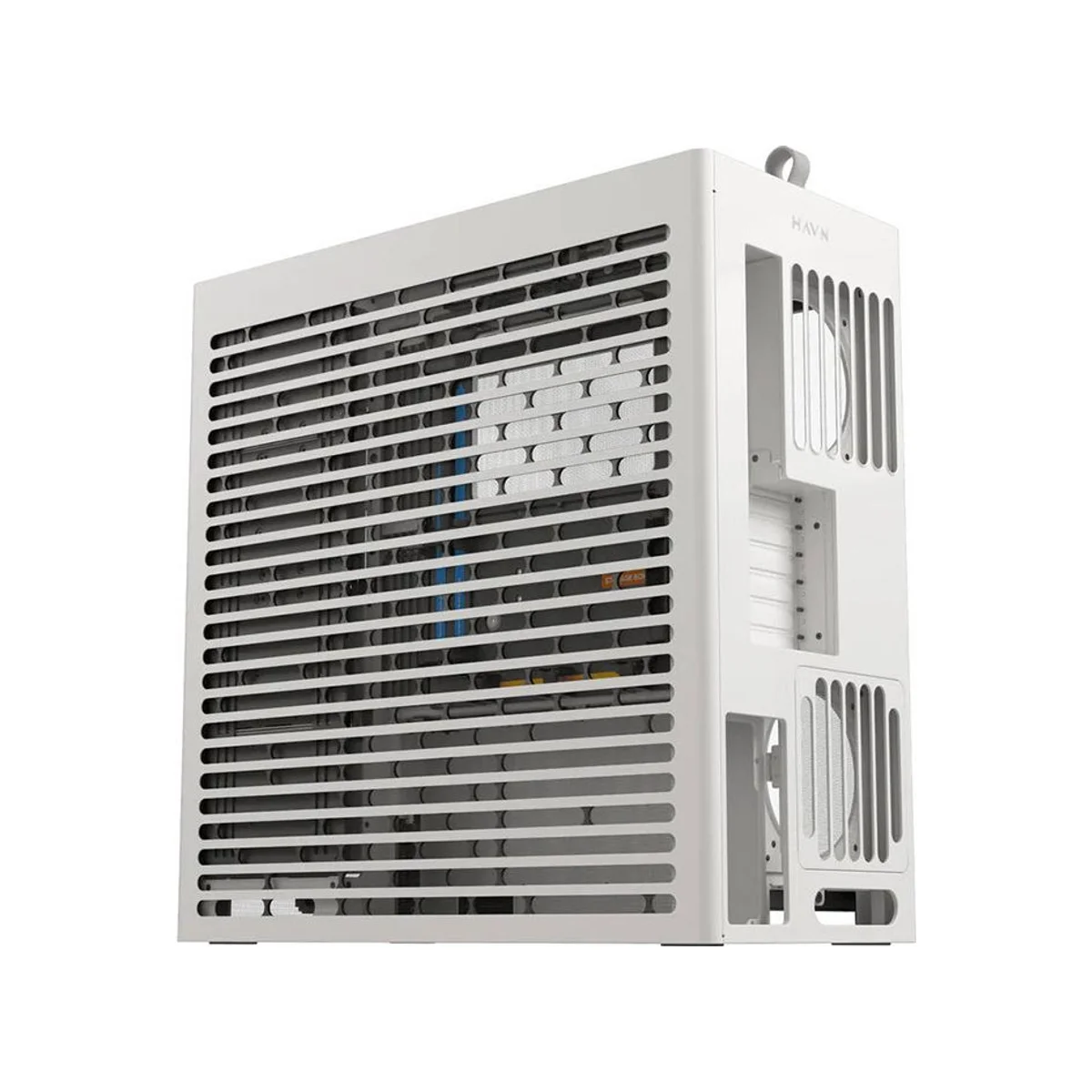 HAVN HS 420 Airflow Dual-chamber Mid-Tower Gaming Case - White - HVN-CA-HS420-05 view 5