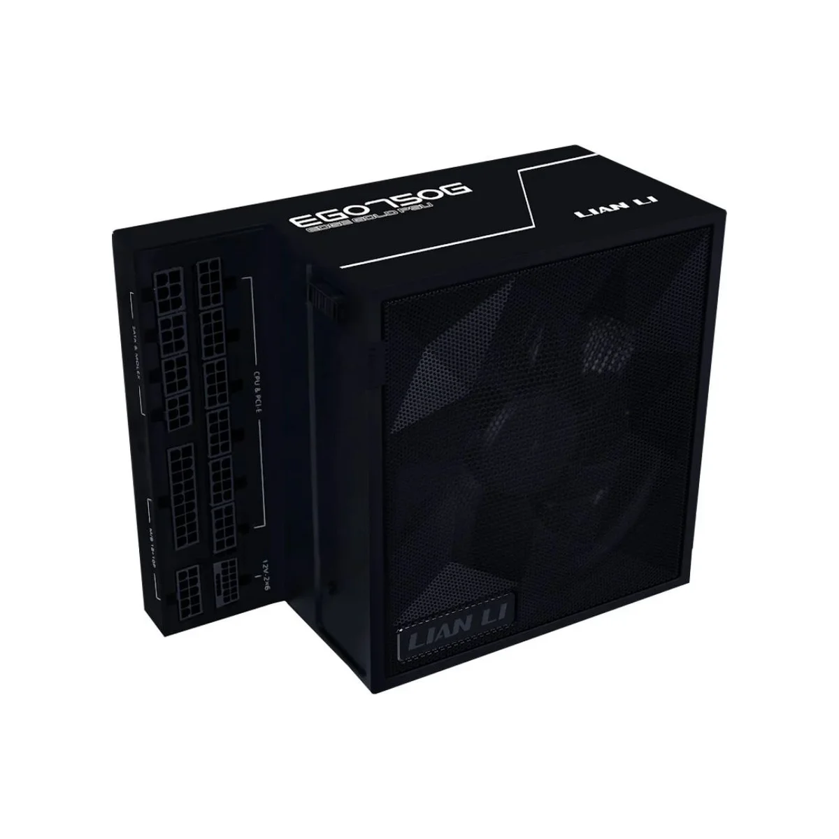 Lian Li EDGE GOLD 750W 80 PLUS Gold Modular ATX Power Supply - Black (750W, ATX 3.1, Fully Modular, 120mm FDB Fan) - EG0750G-B