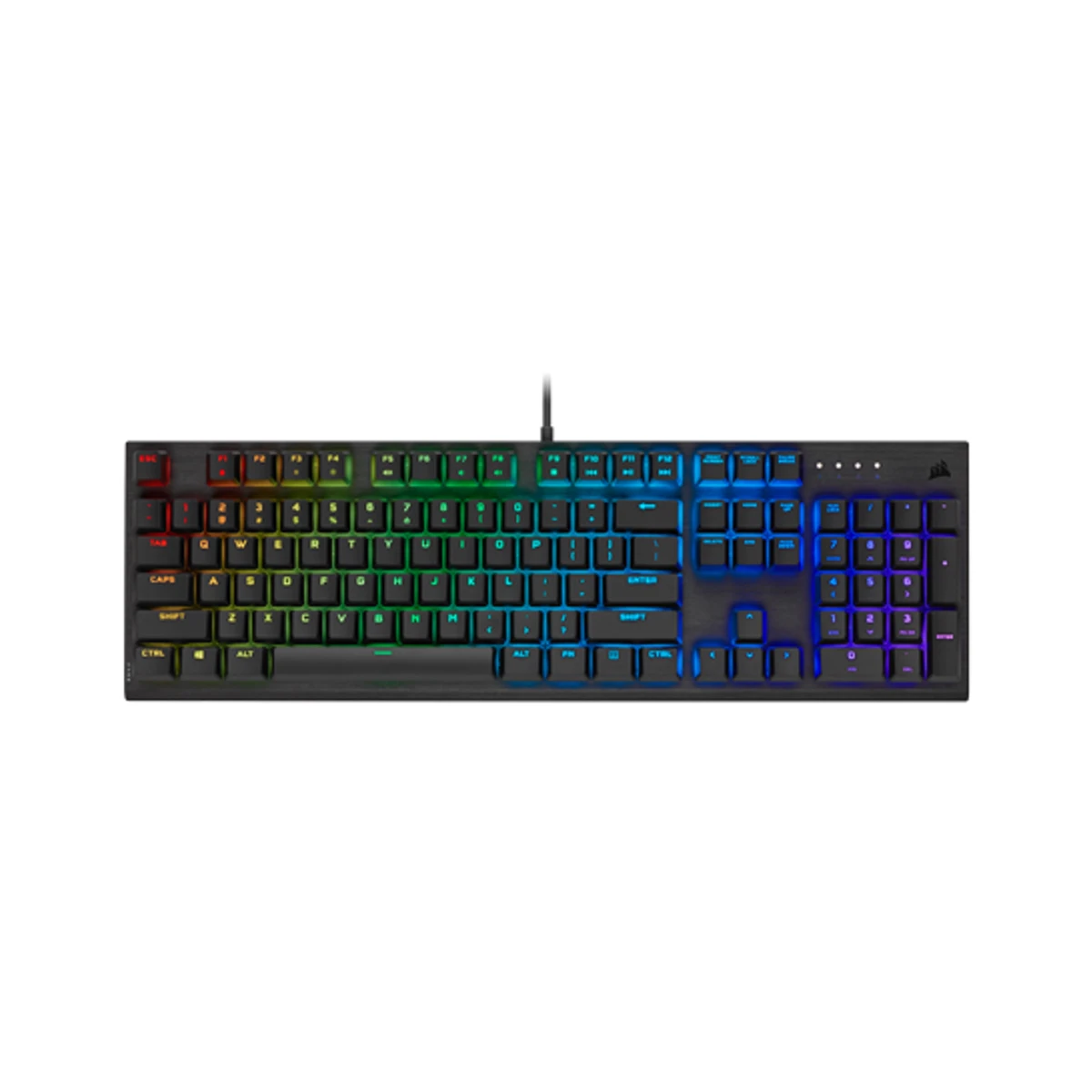 Corsair K60 RGB PRO Low Profile Mechanical Gaming Keyboard - Cherry MX Low Profile Speed | CH-910D018-NA