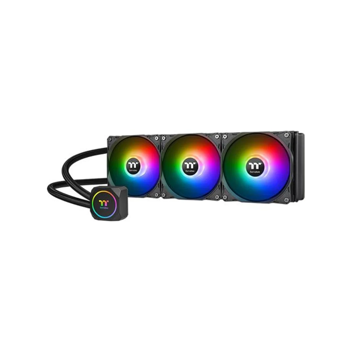 Thermaltake TH360 ARGB Sync AIO CPU Liquid Cooler (120mm Fans, Copper Base, High Static Pressure) - CL-W300-PL12SW-A