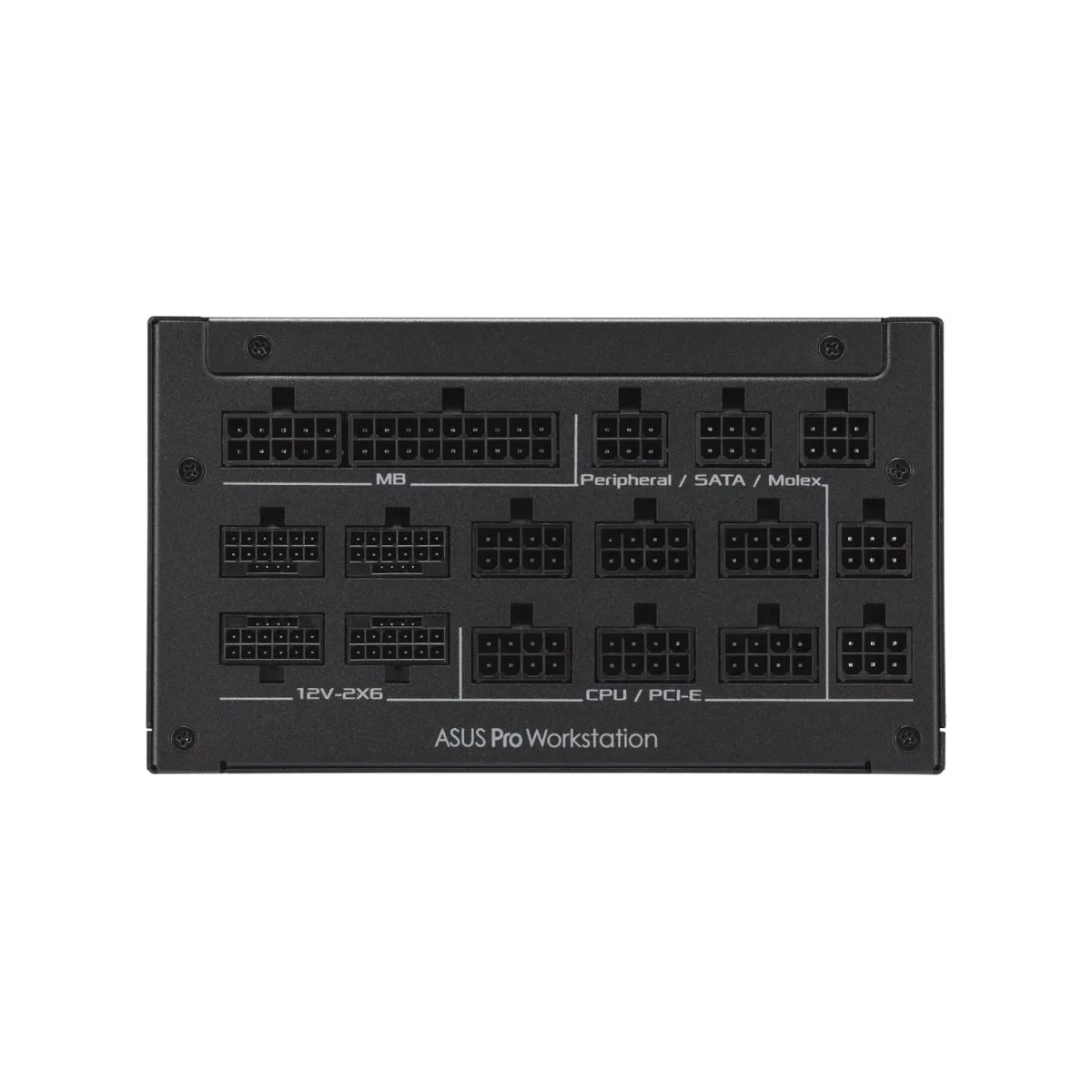 ASUS Pro WS 2200W 80 PLUS Platinum ATX 3.1 Power Supply - Black - 90YE00Z1-B0NA00 view 3