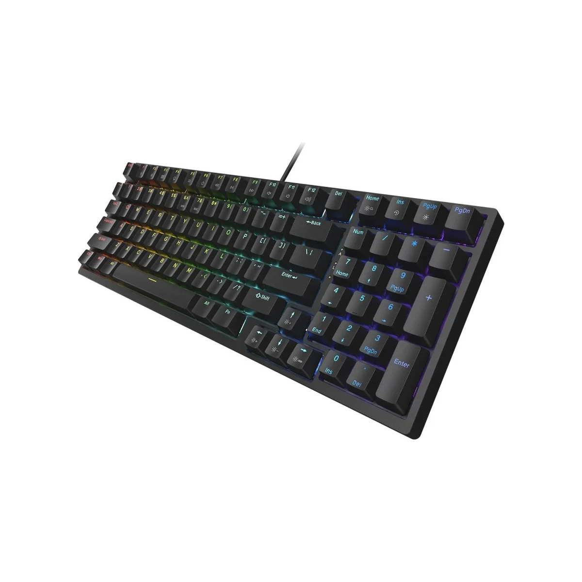 COUGAR COMBAT S RGB Keyboard and Mouse Combo - Black (PBT Keycaps, Mechanical Switches, 6200 DPI) - 37CTSM1MB.0002 view 3