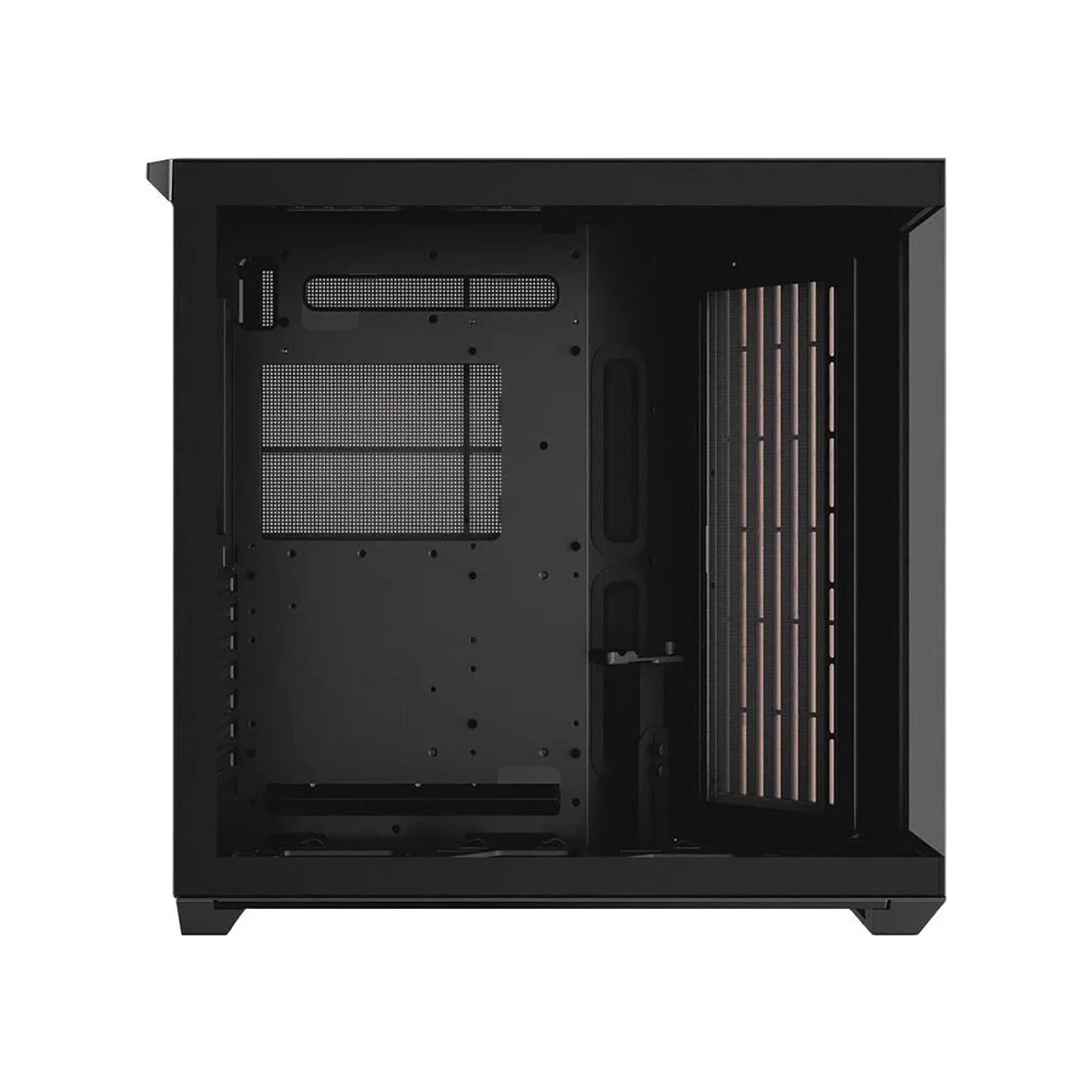 APNX V1 Dual-chamber Mid-Tower Gaming Case - Black/Wood - APCM-VI01103.11 view 5