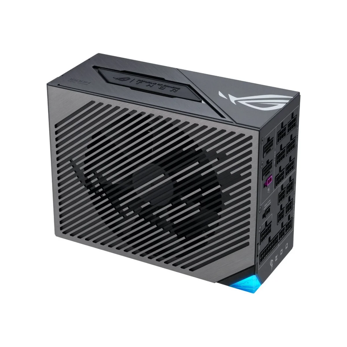ASUS ROG THOR 1600W Titanium III 80 Plus Titanium ATX 3.1 Power Supply (Black, 1600W, ATX 3.1, 80+ Titanium) - 90YE00V1-B0NA00 view 4