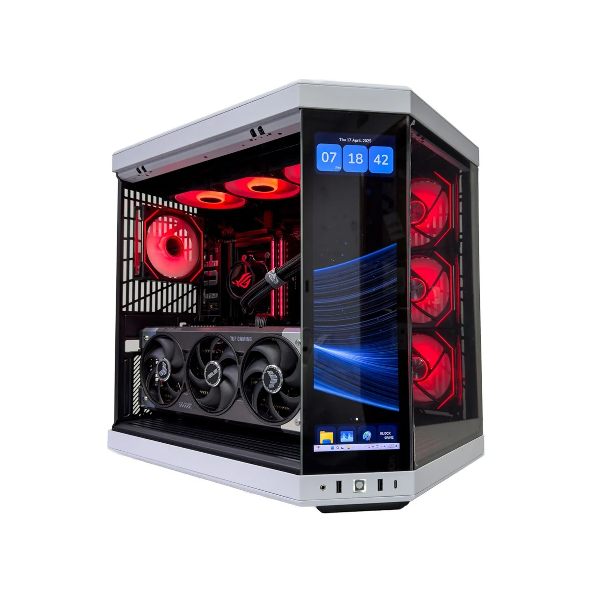 Platinum Gaming PC (Ryzen 7 9800X3D, 64 GB DDR5, RTX 5080 16GB) - Powered by ASUS - Platinum_Gaming_PC