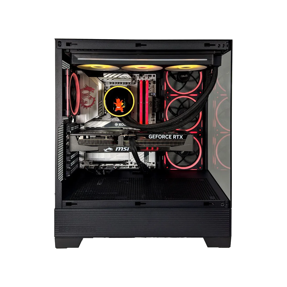 Gaming PC Origin (Ryzen 7 9850X3D, 32 GB DDR5 RAM, RTX 5080 16GB GPU) - Powered by MSI view 3