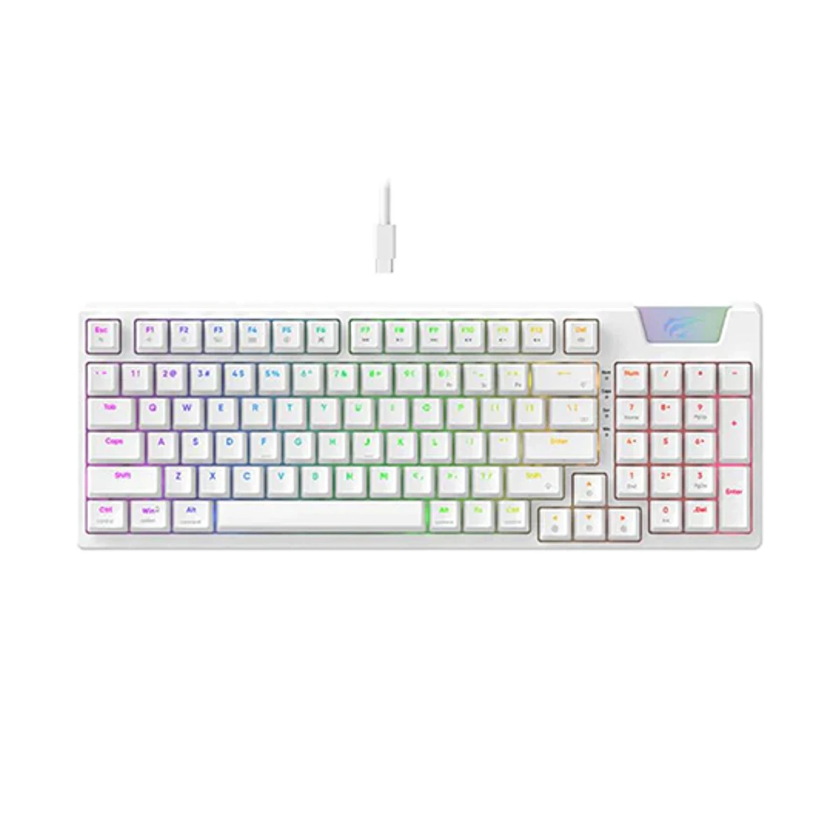 Havit KB885L GAMENOTE RGB Mechanical Gaming Keyboard - White | KB885L