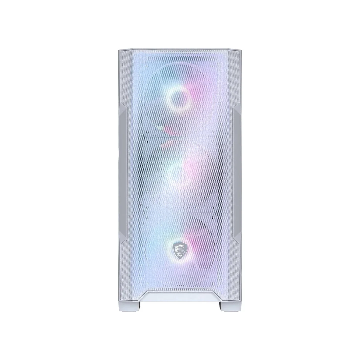 MSI MAG FORGE M100R Tempered Glass ARGB ATX Gaming Case - White - 306-7G20W23-HH9 view 3