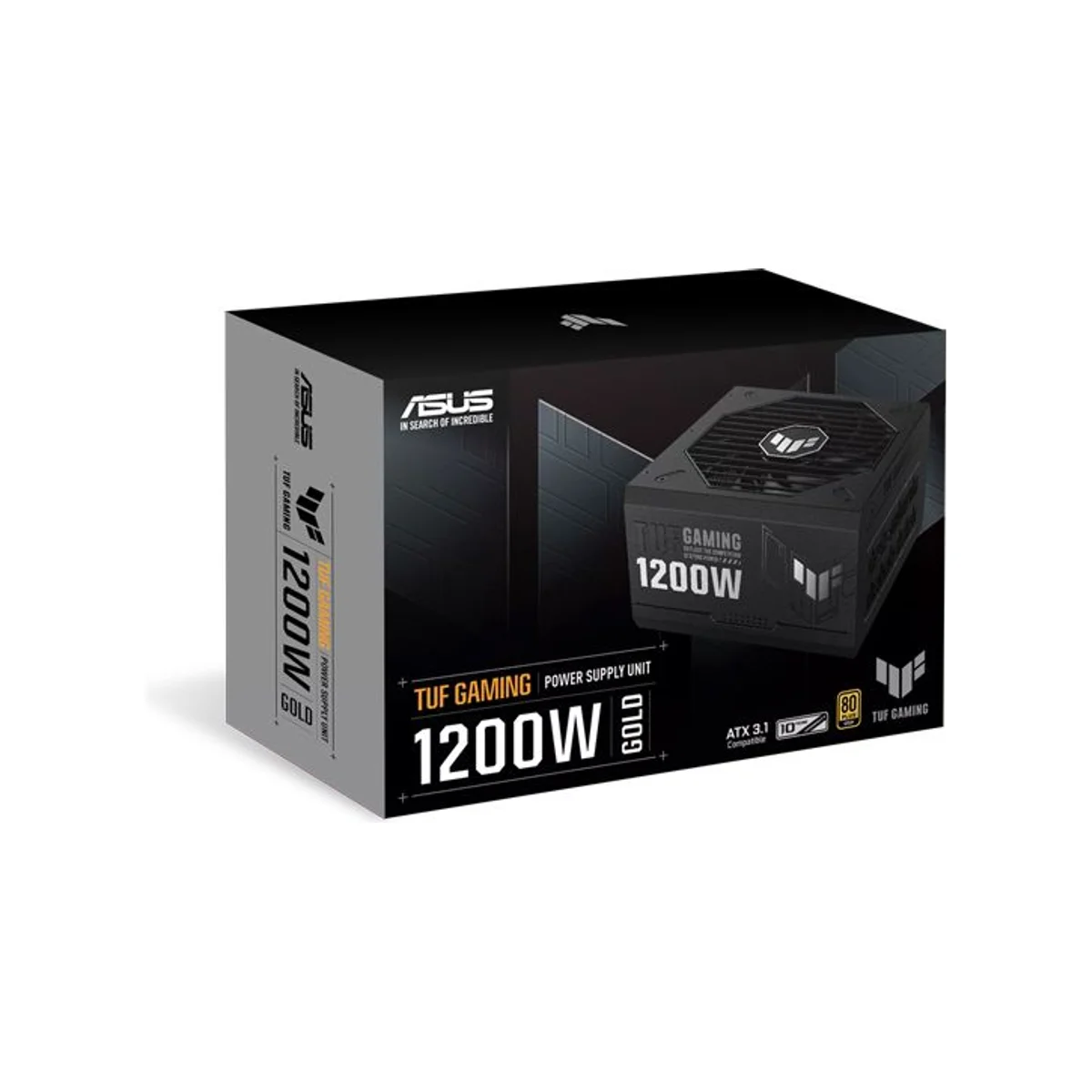 ASUS TUF GAMING 1200W Gold ATX Power Supply - Black - 90YE00S0-B0NA00 view 13