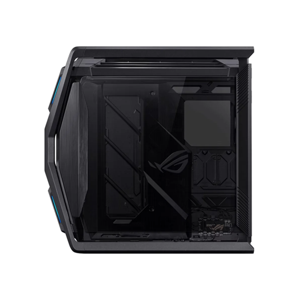 Asus Hyperion GR701 Tempered Glass E-ATX Full-Tower Gaming Case - Black - 90DC00F0-B39000 view 5