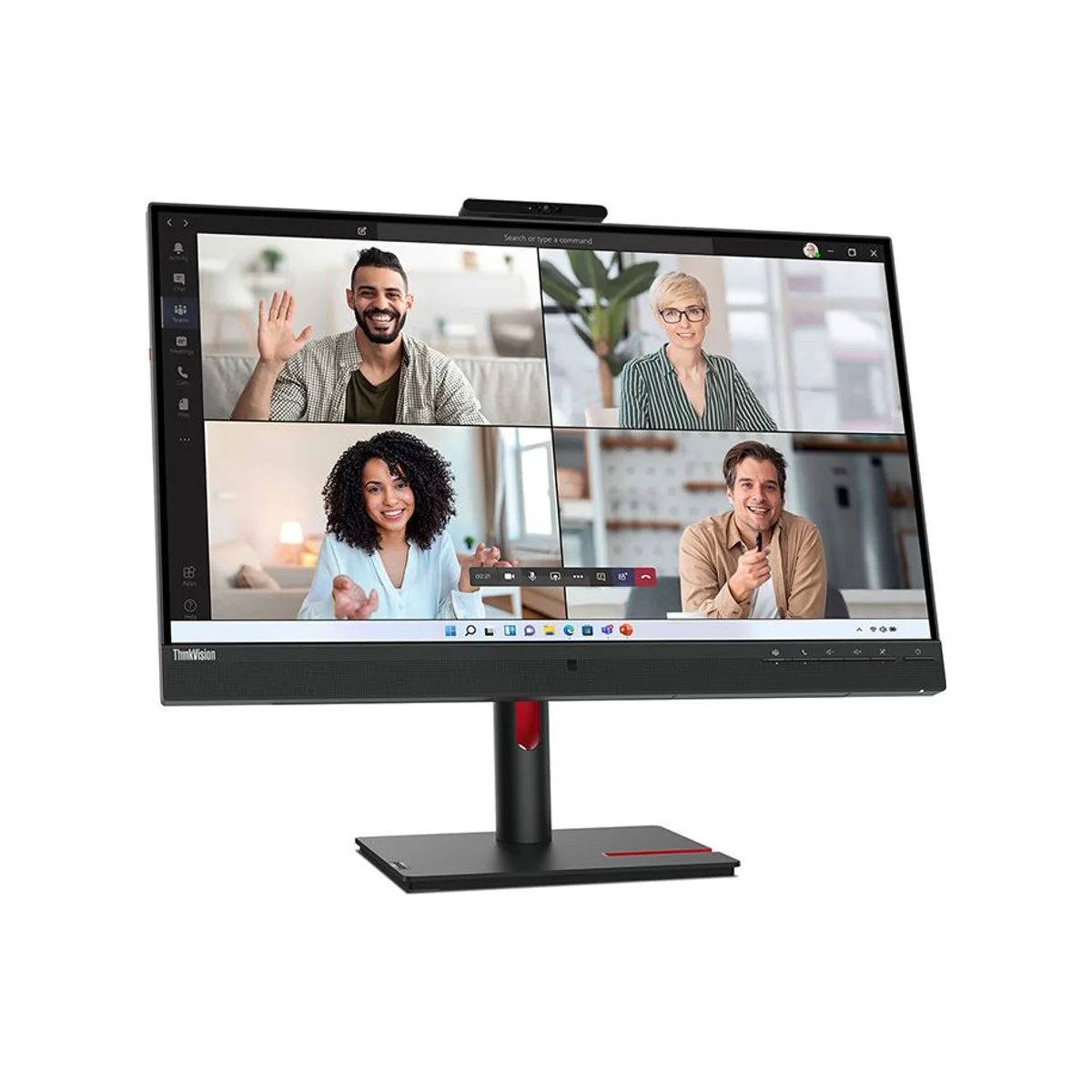 Lenovo ThinkVision 27" QHD, IPS, 75Hz 6ms, Professional Monitor - Black | 63D6UAR3US view 2