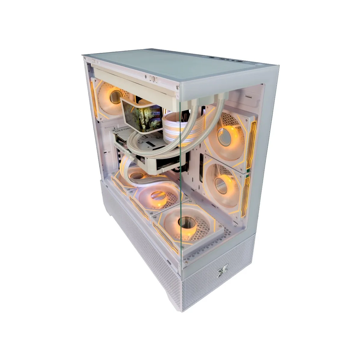 Gaming PC All-White (Core i5-14400F, 32GB DDR5, RTX 5060 8GB) - Gaming_PC_All-White view 3