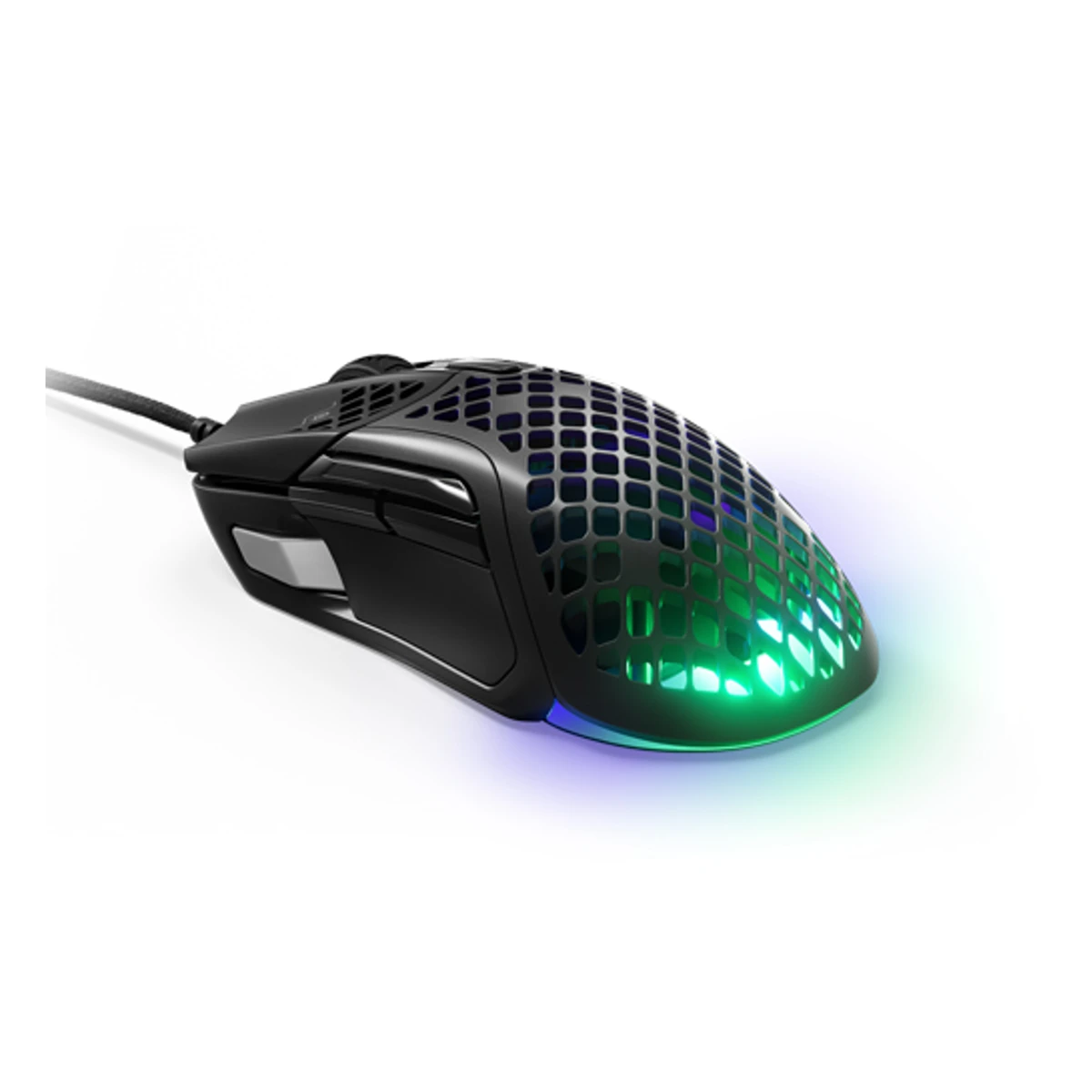 SteelSeries Aerox 5 Wired Gaming Mouse - Ultra-Lightweight, 66g, 9 Programmable Buttons, TrueMove Air Sensor - 62401 view 3