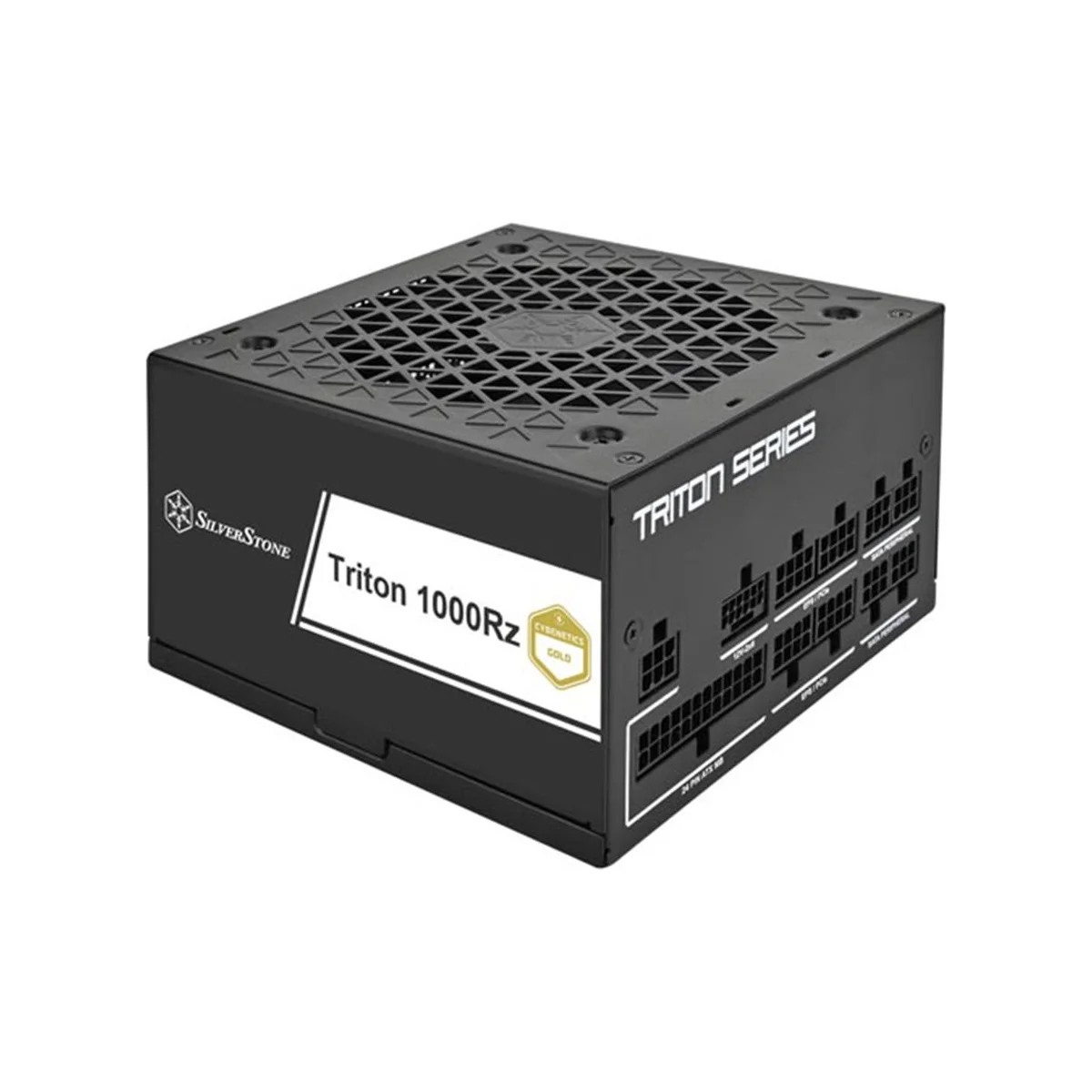 SilverStone Triton 1000Rz Cybenetics Gold 1000W PCIe 5 Fully Modular ATX Power Supply - Black - SST-TR1000R-GM view 2
