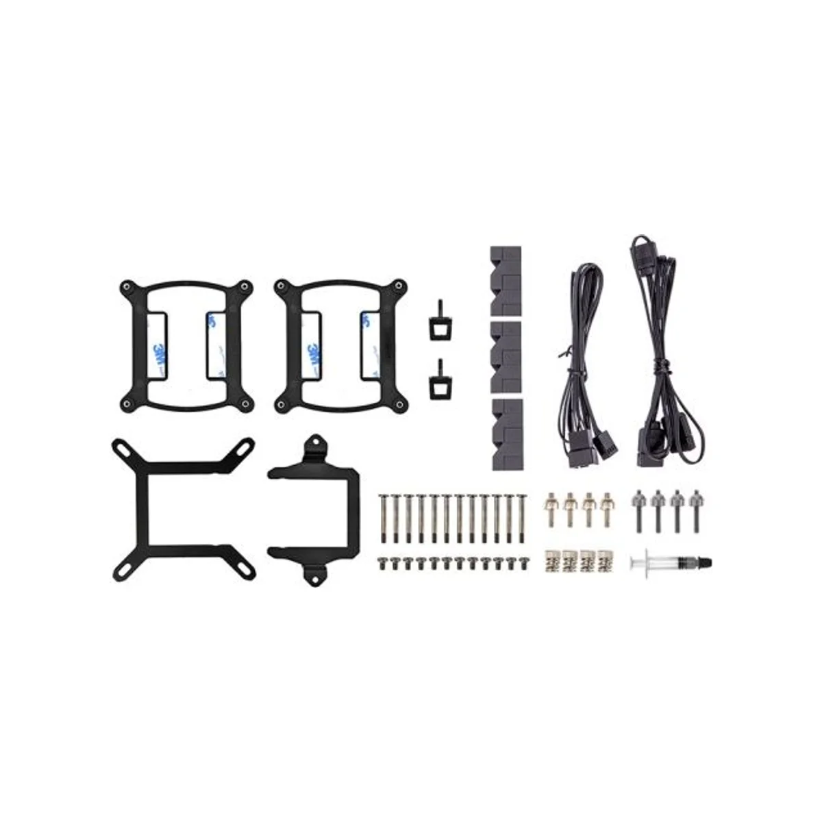 THERMALTAKE TH420 ARGB Sync AIO CPU Liquid Cooler (420mm, 3x 140mm ARGB Fans, Copper Base) - CL-W367-PL14SW-A view 4