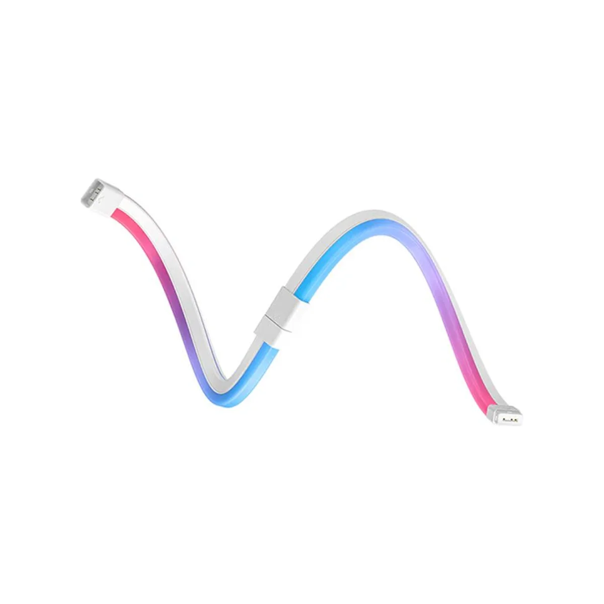 DEEPCOOL EA080 2x 400mm Long ARGB Strip - White (MB ARGB 3PIN, Addressable RGB, Translucence + White) - EA080-WHA2NN-G view 4