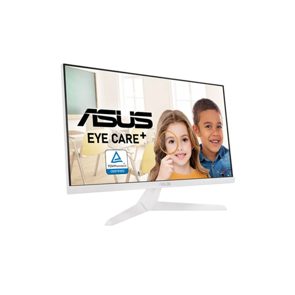 ASUS VY249HE-W 23.8" Full HD IPS 75Hz 1ms Eye Care Monitor (1920x1080, 178° Viewing Angle, AMD FreeSync) - 90LM06A4-B02A70 view 2
