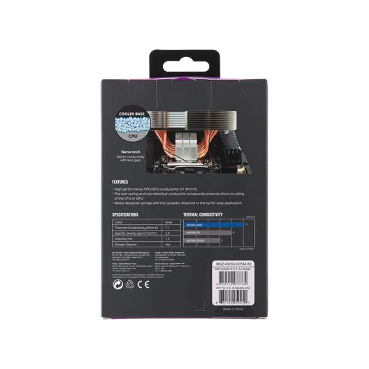 Cooler Master Master Gel High Performance Thermal Grease | MGZ-NDSG-N15M-R2 view 4
