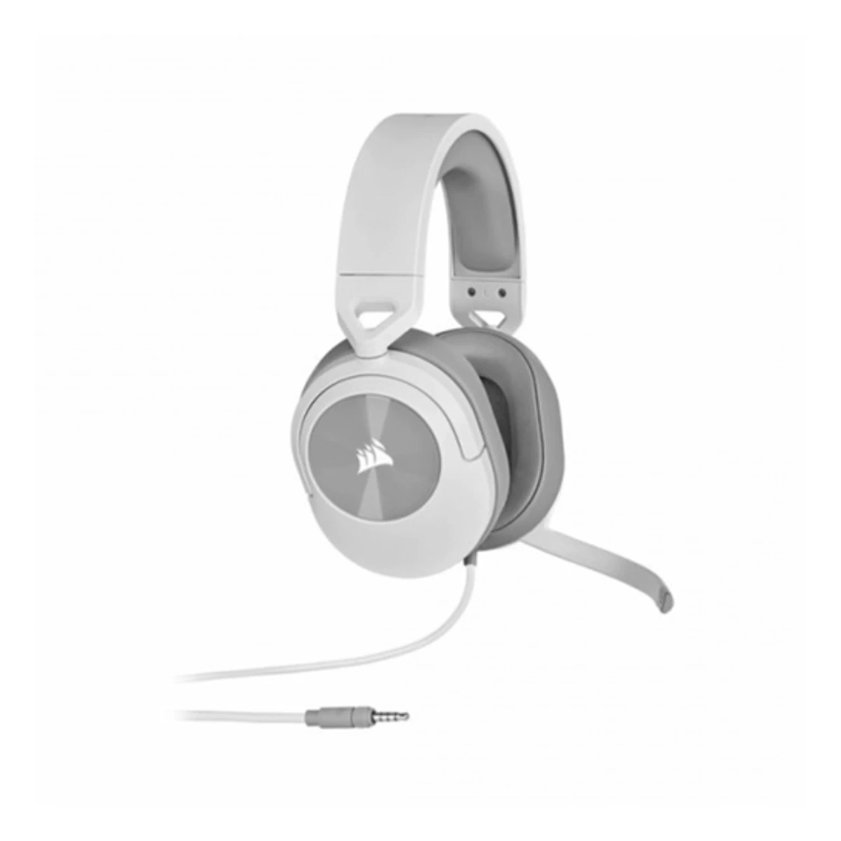 Corsair HS55 STEREO Wired Gaming Headset - White | CA-9011261-NA