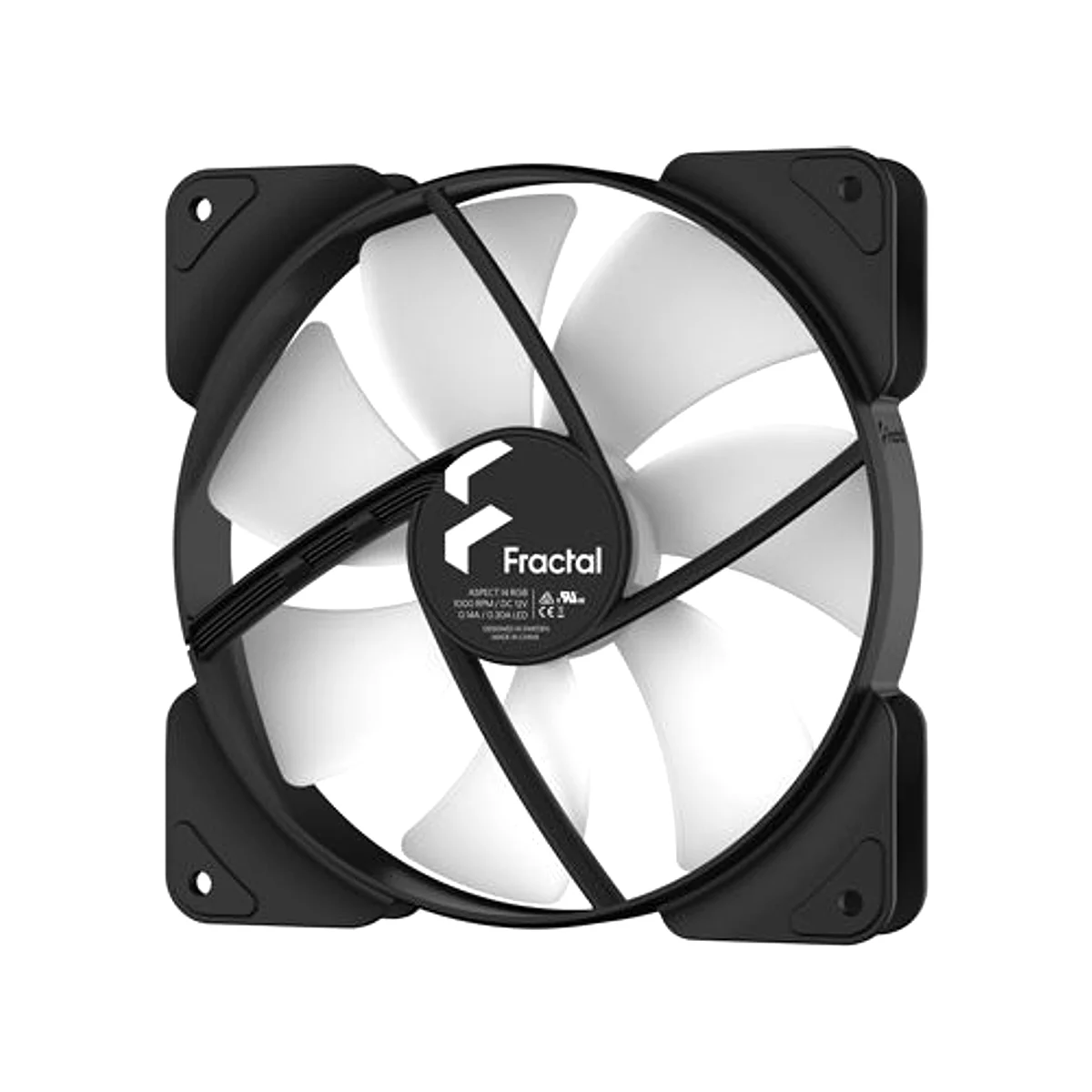 Fractal Aspect 14 RGB Black Frame 3-pack Fan - FD-F-AS1-1406 view 5