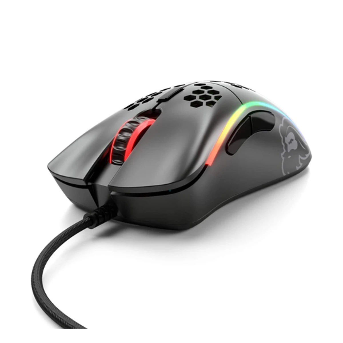 Glorious Model D Minus Gaming Mouse - Matte Black (Matte Black, 61g, 12000 DPI, 6 Buttons, Omron Switches) - GLO-MS-DM-MB view 2