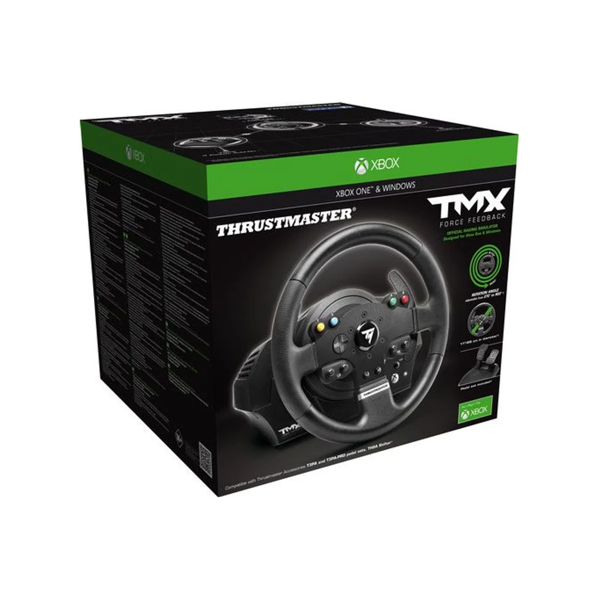 THRUSTMASTER TMX Force Feedback Racing Wheel - Black (Force Feedback, 270-900° Rotation, Xbox & PC Compatible) - TM-WHL-TMX-FFB view 6