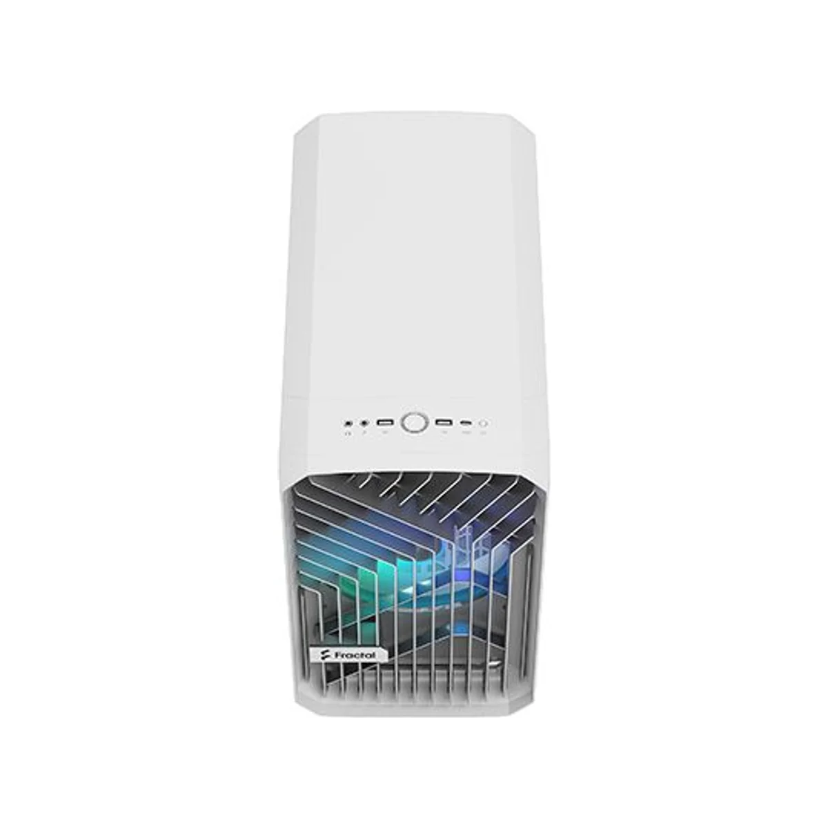 Fractal Torrent Nano Tempered Glass RGB Mini-ITX Gaming Case - White - FD-C-TOR1N-05 view 4