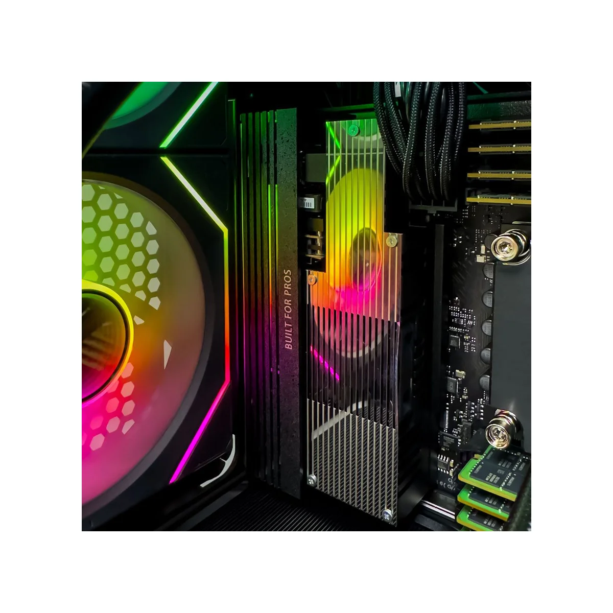 Titanic AI Workstation (Threadripper Pro 9995WX, 512GB DDR5 RAM, 4x RTX PRO 6000 96GB GPU) - Titanic_AI_Workstation view 7