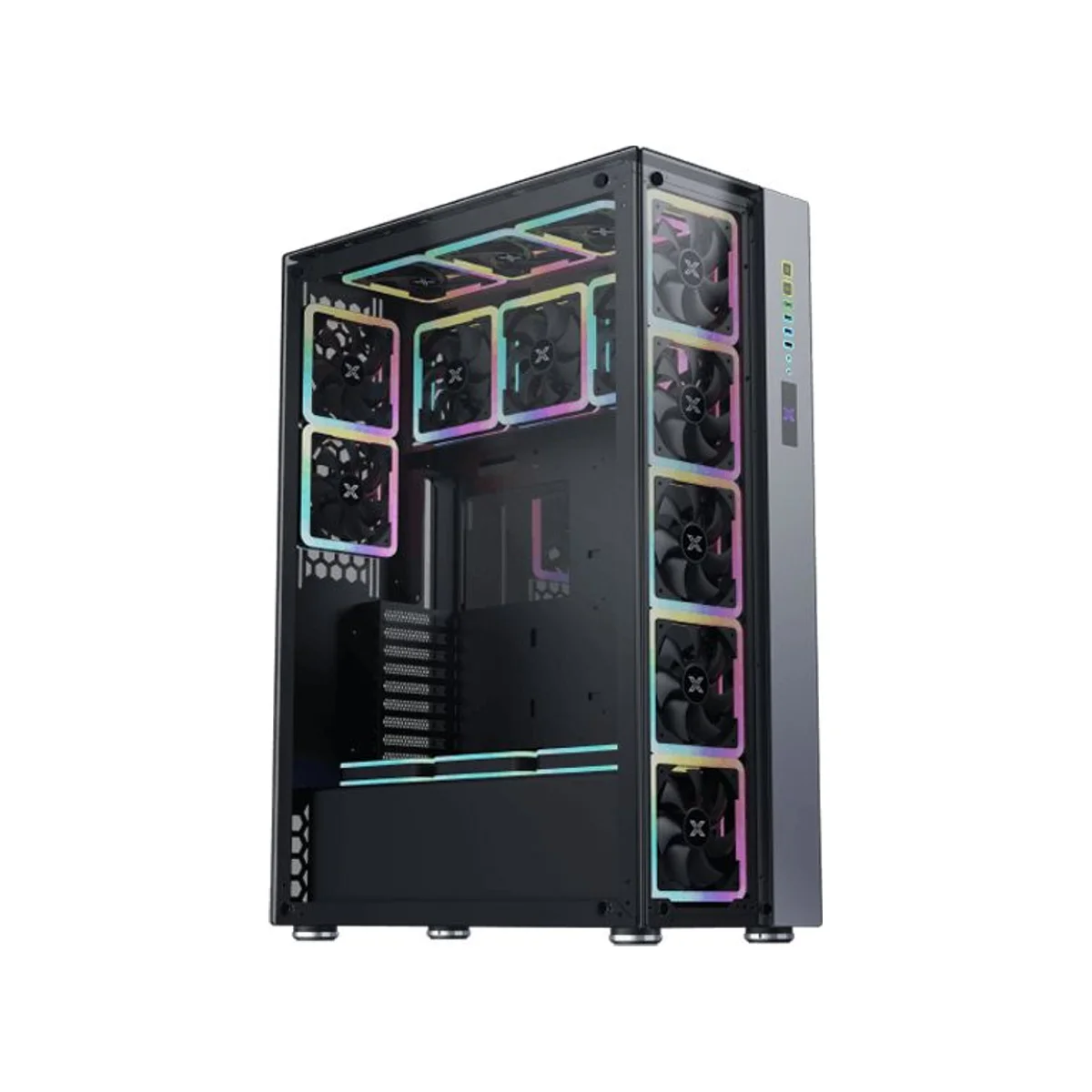 Xigmatek Elysium II Full Tower SSI EEB CEB E-ATX Gaming Case - Black - EN41624