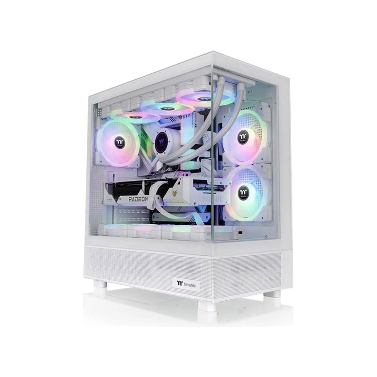 Thermaltake View 270 Tempered Glass ATX Gaming Case - Snow - CA-1Y7-00M6WN-00