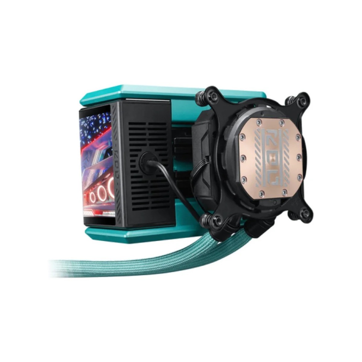 ASUS ROG RYUO IV 360 ARGB Hatsune Miku Edition AIO CPU Liquid Cooler - Black - 90RC01P1-B0EAY0 view 5