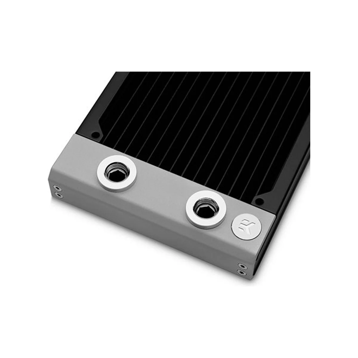 EKWB EK-Quantum Surface S420 Triple-Fan Radiator - Black (420mm, 30mm Thickness, 20 FPI) - 3831109838273 view 2