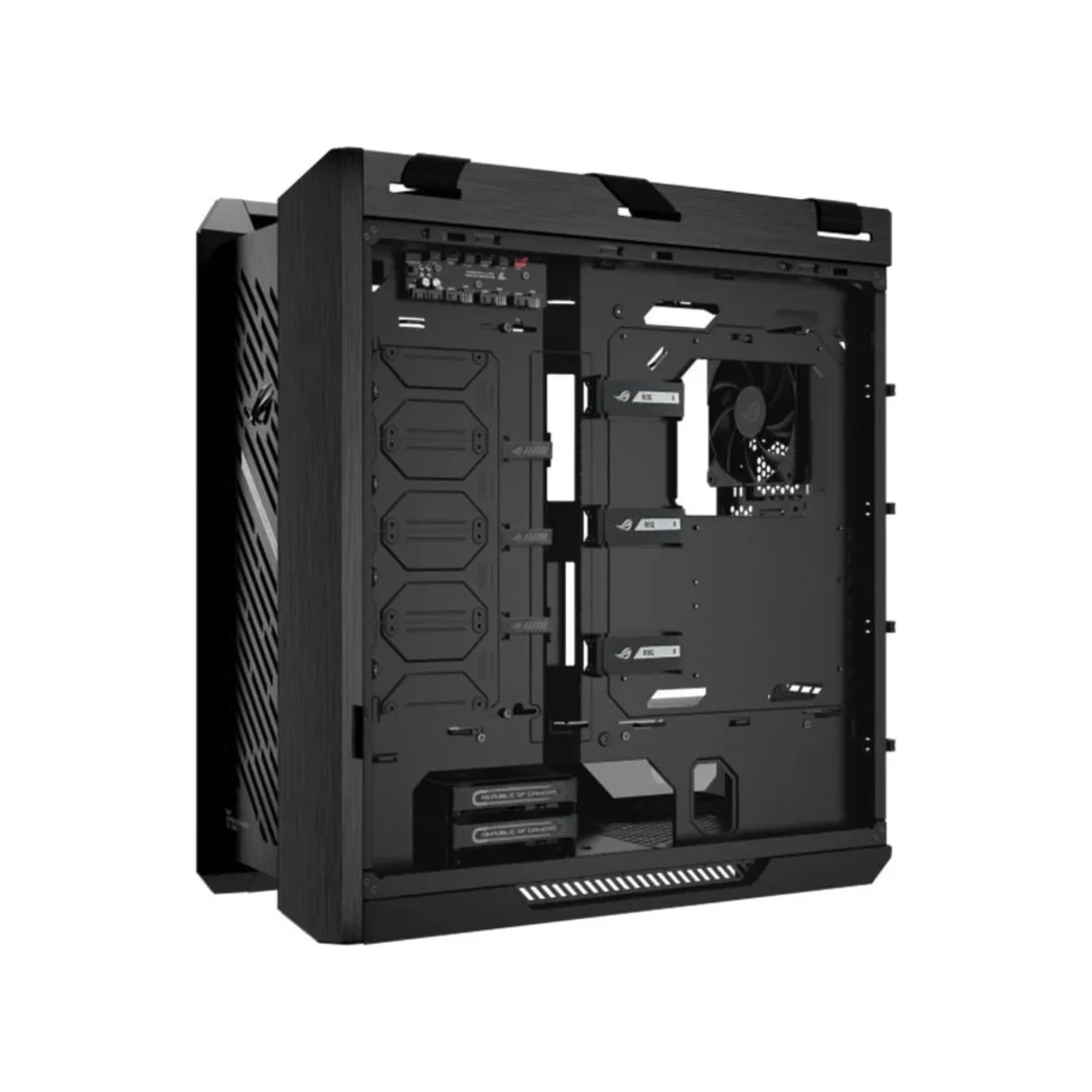 Asus ROG STRIX HELIOS II Dual Tempered Glass Mid-Tower Gaming Case - Black - 90DC00W0-B39000 view 3