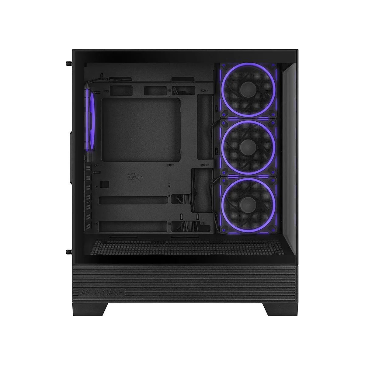 Asus A31 PLUS Tempered Glass Mid-Tower Gaming Case - Black - 90DC00R0-B19000 view 2