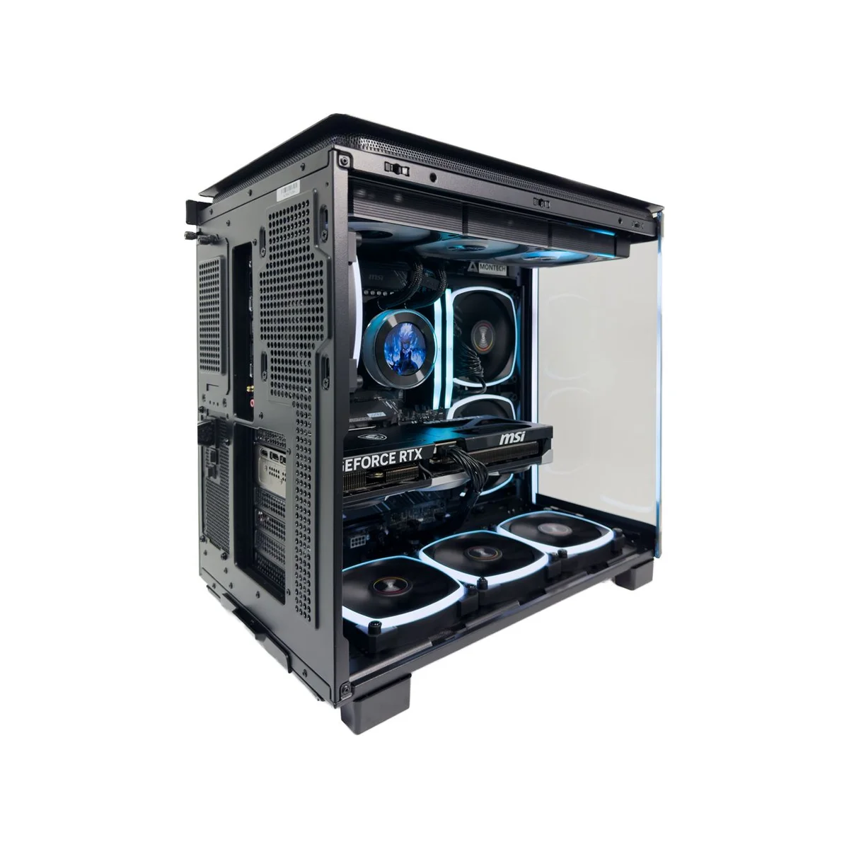 December Gaming PC (Ryzen 7 9800X3D, 32GB DDR5, RTX 5080 16GB) - Powered by MSI - December_Gaming_PC view 4