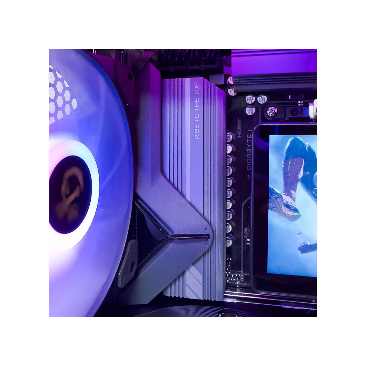 Gaming PC Aquarium (Ryzen 7 9800X3D, 32GB DDR5, RTX 5070 Ti 16GB) - Gaming_PC_Aquarium view 5