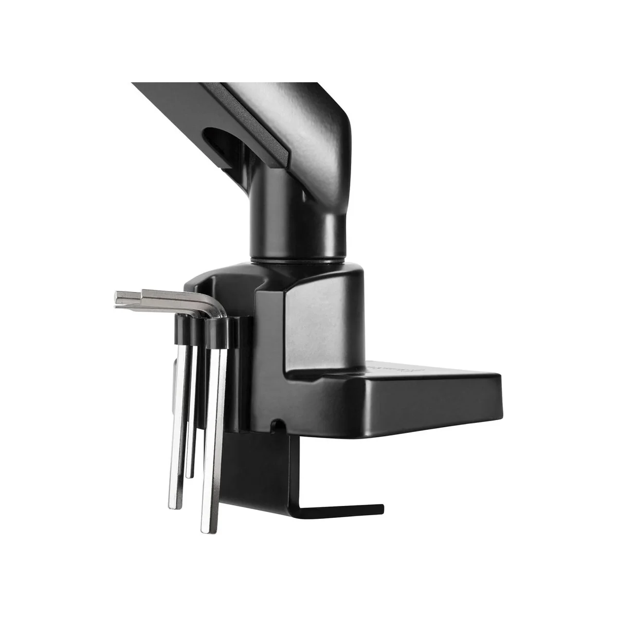 SilverStone ARM13 Single Monitor VESA Mounting Mechanical Arm - Black (17"-32", 9kg Max, Clamp/Grommet Mount) - SST-ARM13 view 4