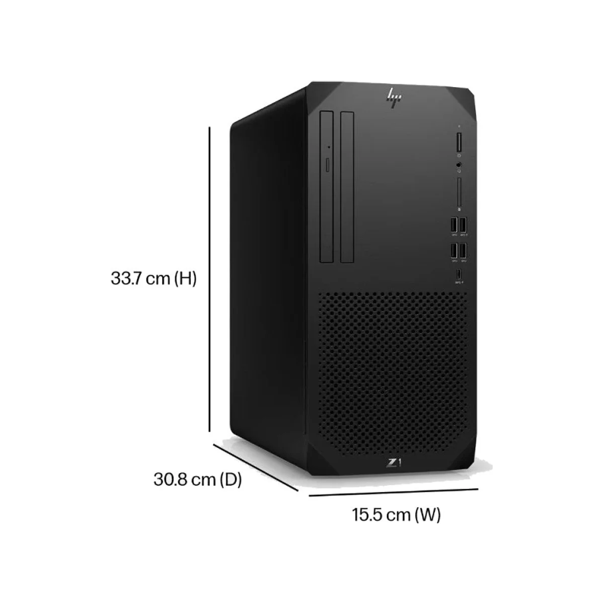 HP Z1 G9 Tower Workstation Intel Core i9-14900K 32GB DDR5 512GB SSD DOS - HP-Z1-G9-i9-14900K view 3