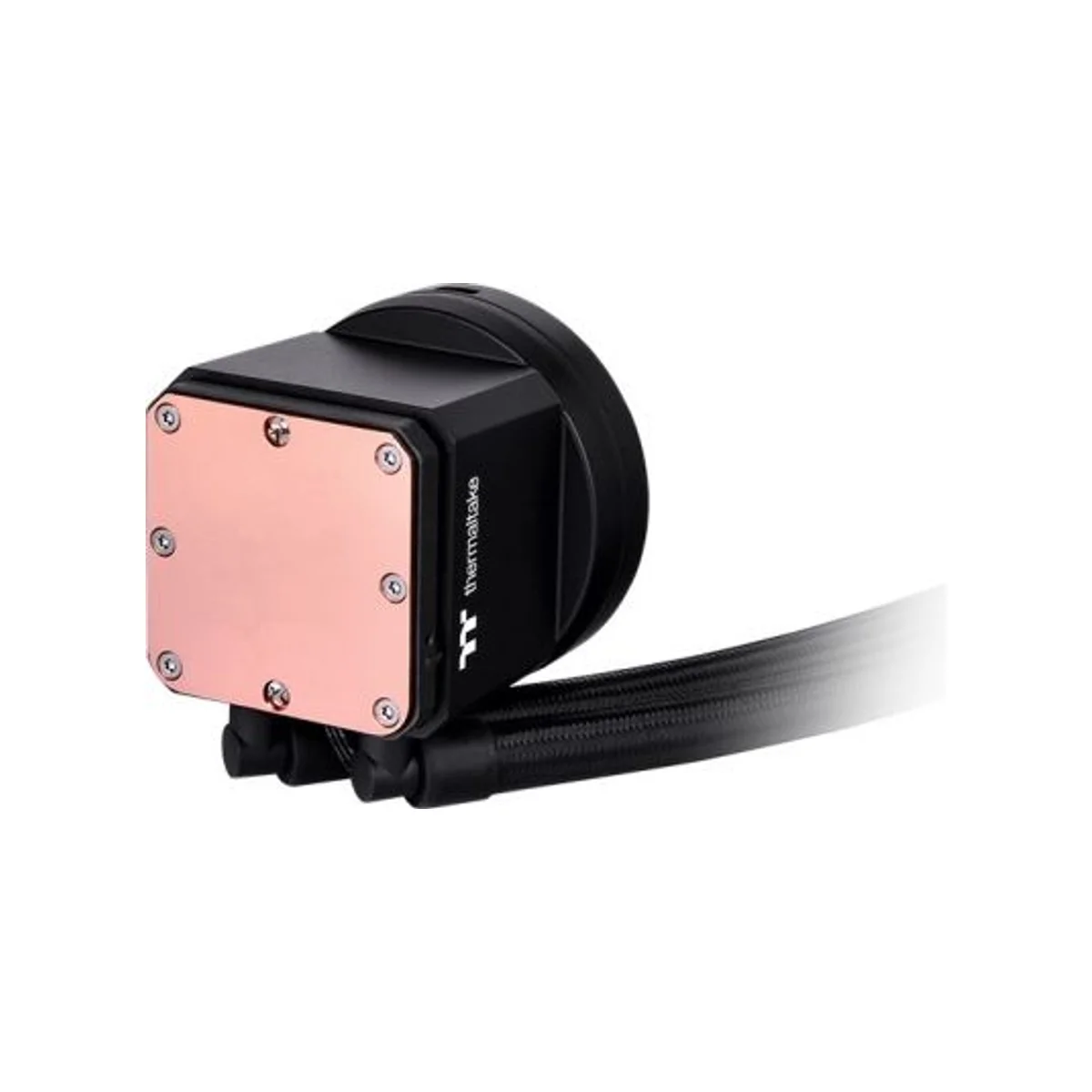 Thermaltake TOUGHLIQUID Ultra 420 AIO CPU Liquid Cooler (420mm Radiator, 2.1" LCD Display, 3x 140mm TOUGHFAN, Copper Base) - CL-W366-PL14BL-A view 3