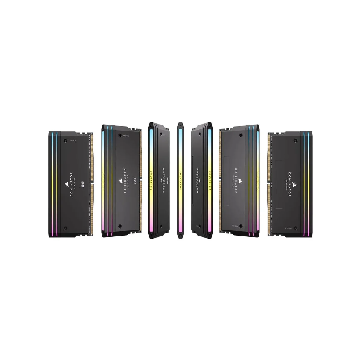 CORSAIR DOMINATOR Titanium 32 GB (2X16) DDR5 6600MHz RAM Memory (CL32, Black) – CMP32GX5M2X6600C32 view 4