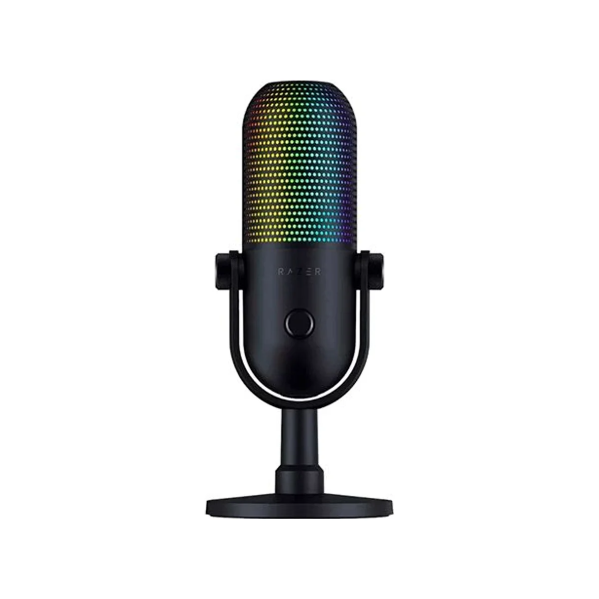 Razer Seiren V3 Chroma RGB USB Streaming Microphone (Black) (Supercardioid, 96kHz, 24-bit) - RZ19-05060100-R3M1 view 2