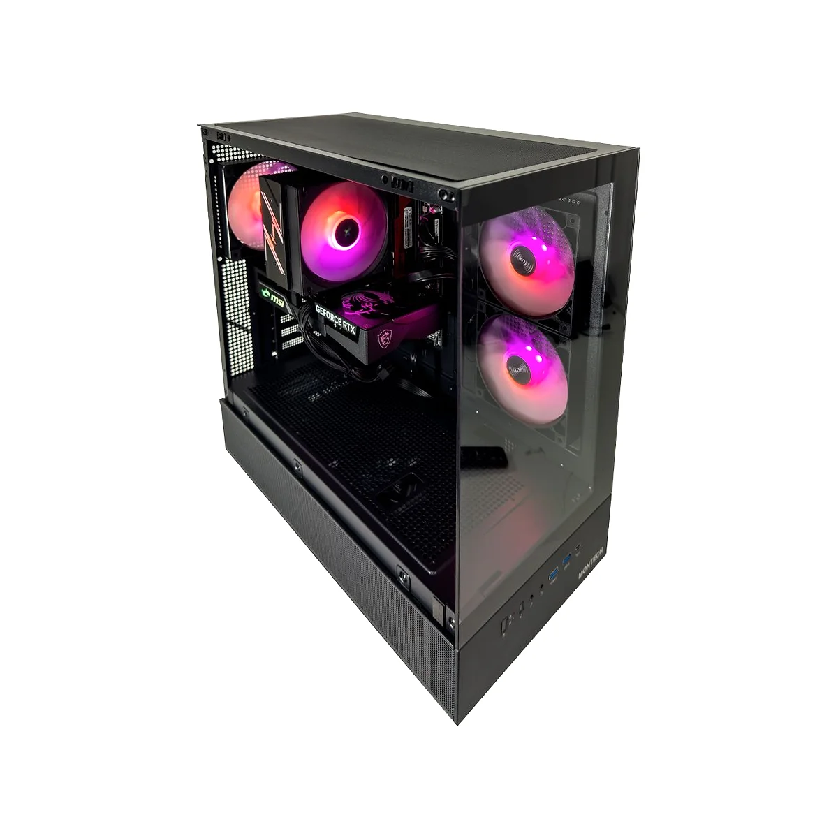 Gaming PC Iris (Core i5-14400F, 16 GB RAM, RTX 5060 8GB GPU) - Powered by MSI view 2
