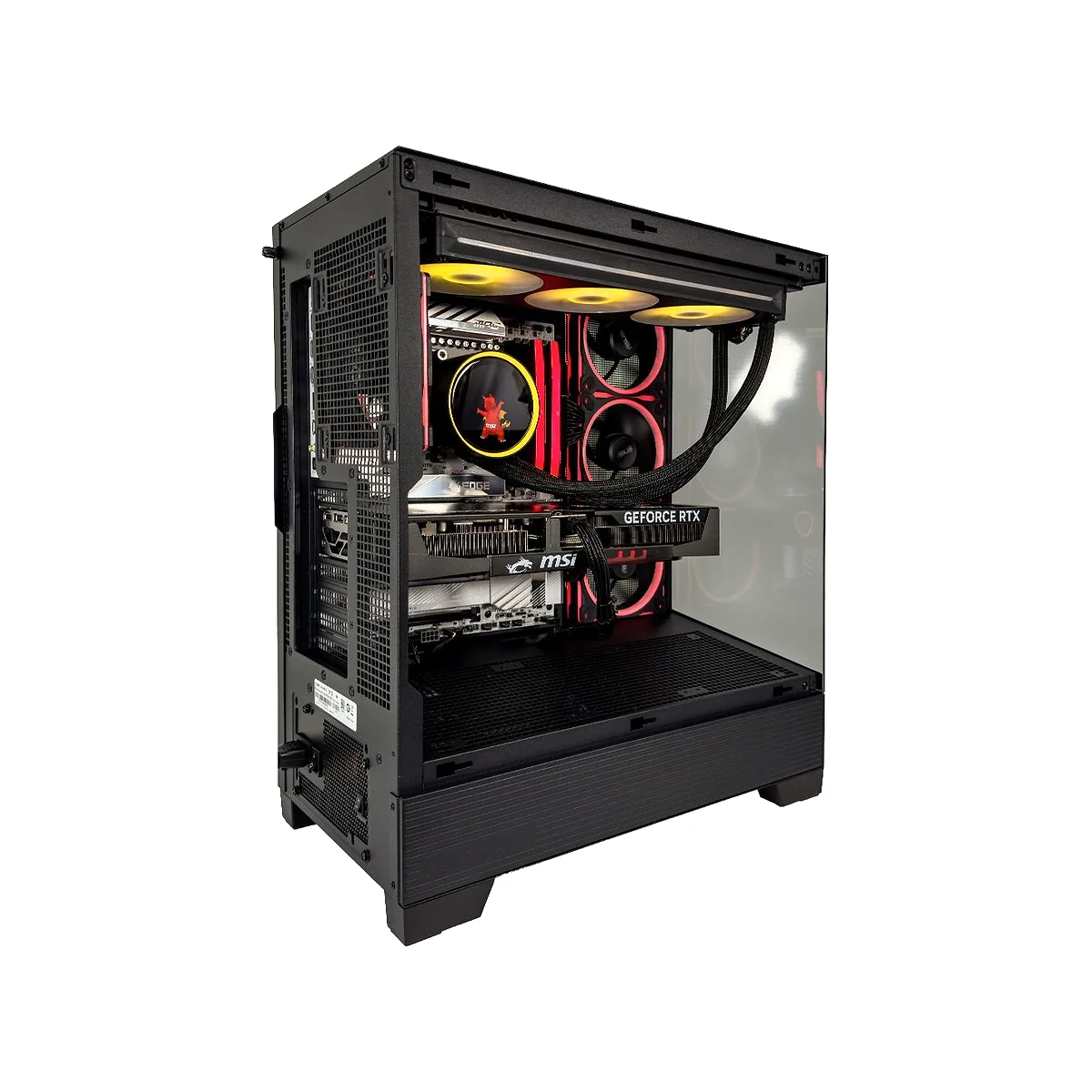 Gaming PC Origin (Ryzen 7 9850X3D, 32 GB DDR5 RAM, RTX 5080 16GB GPU) - Powered by MSI view 4