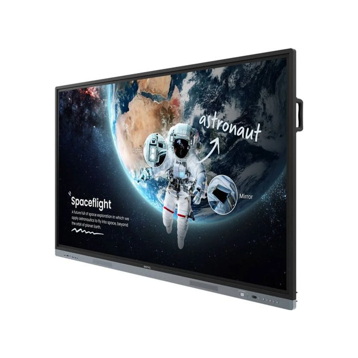 BENQ Rm6504 EDLA Board Master 65" 4K Interactive Display (4K UHD, IPS Panel, IR Touch) - RM6504 view 2